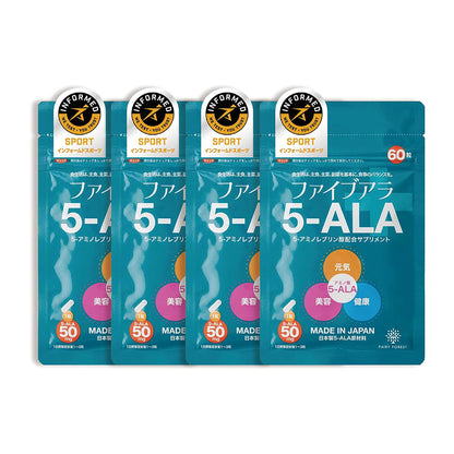 5-ALA サプリメント [5-ALA] 50mg配合【4セット(240粒)】