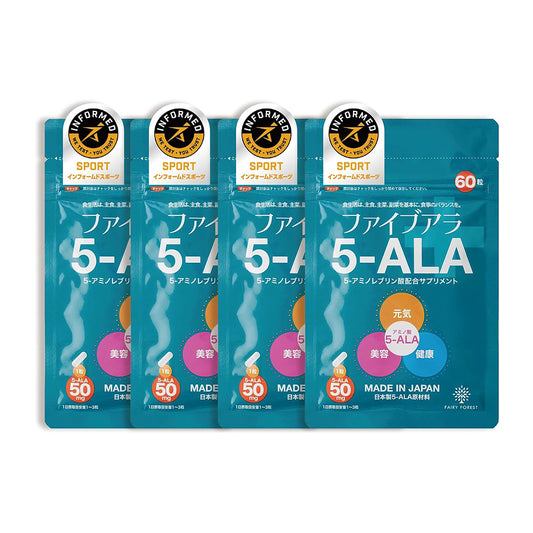 5-ALA サプリメント [5-ALA] 50mg配合【4セット(240粒)】