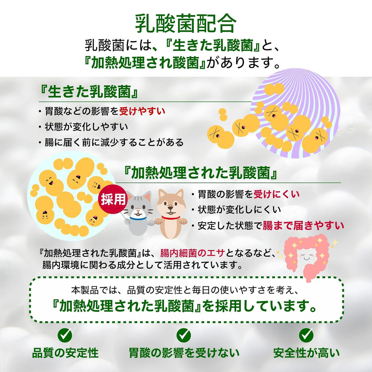 [犬猫用] 5-ALA サプリメント 5-ALA×乳酸菌 【2セット(240粒)】